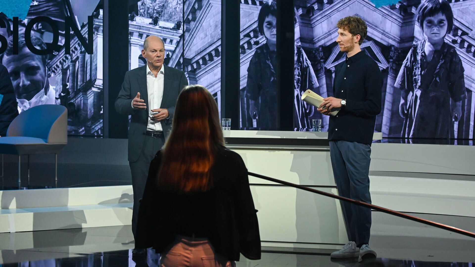 Mit Olaf Scholz