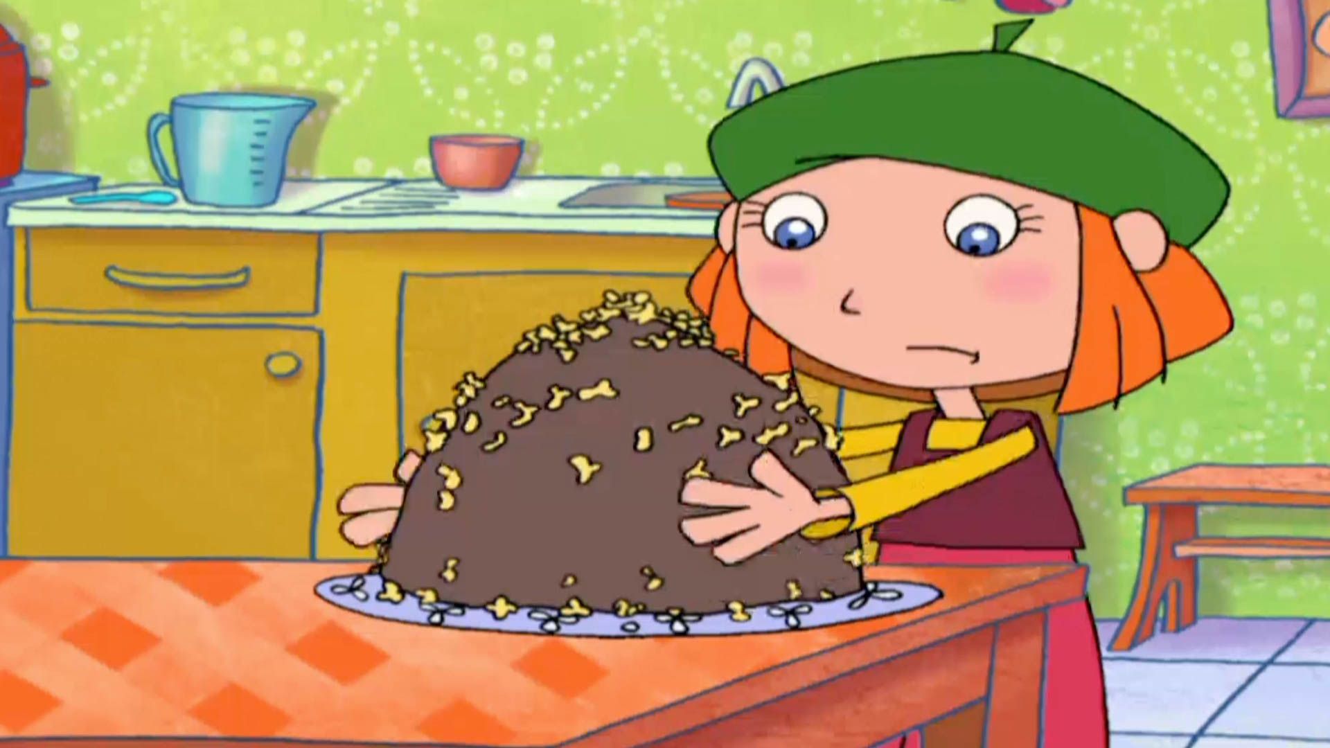 Die Schoko-Schrubberei