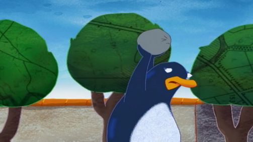 Jasper, der Pinguin Staffel 01 Folge 13: Jasper und der Staffellauf