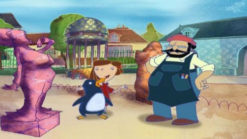 Jasper, der Pinguin Staffel 02 Folge 14: Jasper als Bildhauer