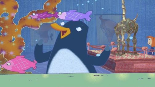 Jasper, der Pinguin Staffel 02 Folge 1: Jasper im Museum