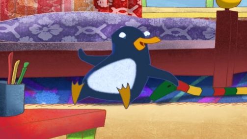 Jasper, der Pinguin Staffel 02 Folge 2: Jasper in der Bibliothek