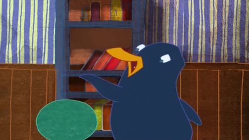 Jasper, der Pinguin Staffel 02 Folge 8: Jasper macht sauber