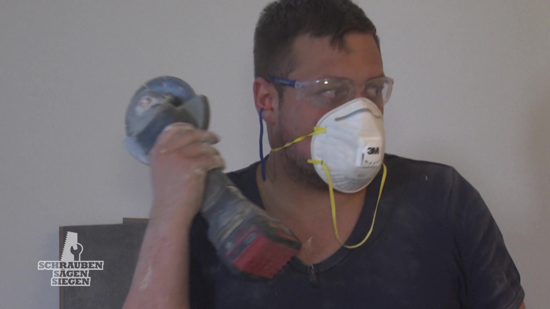 Hartes Programm: Eine Steinwand für das Wohnzimmer