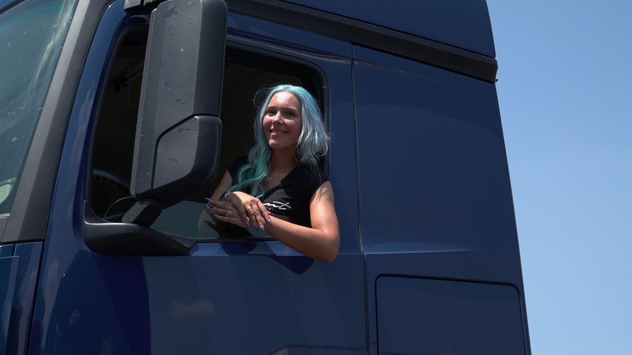 Harter Trucker Babe Alltag