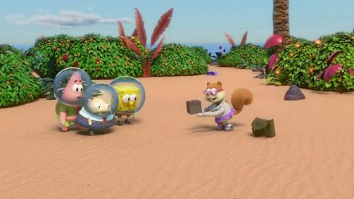 Kamp Koral: SpongeBobs Kinderjahre Staffel 2 Folge 2: Das "Kumpel-System" / Der Bartsmann