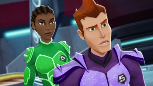 Hot Wheels Battle Force 5 Hot Wheels Battle Force 5 Staffel 4 Folge 10: Sage in Gefahr