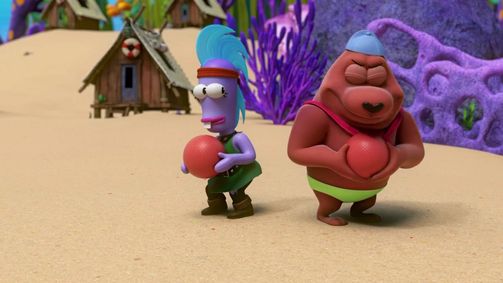 Kamp Koral: SpongeBobs Kinderjahre Staffel 2 Folge 8: Krabsy der Clown / Völkerball-Tag