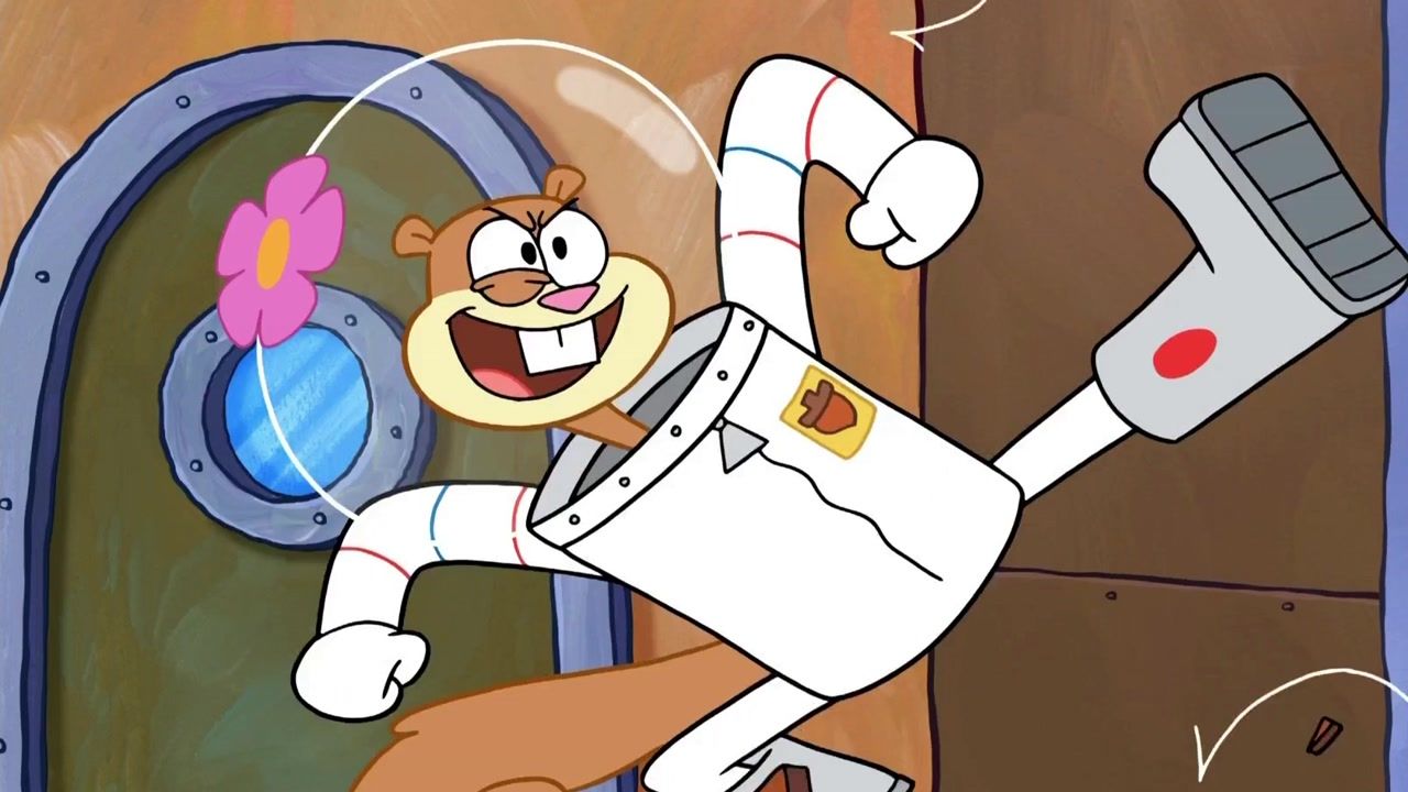 Plankton lernt Karate