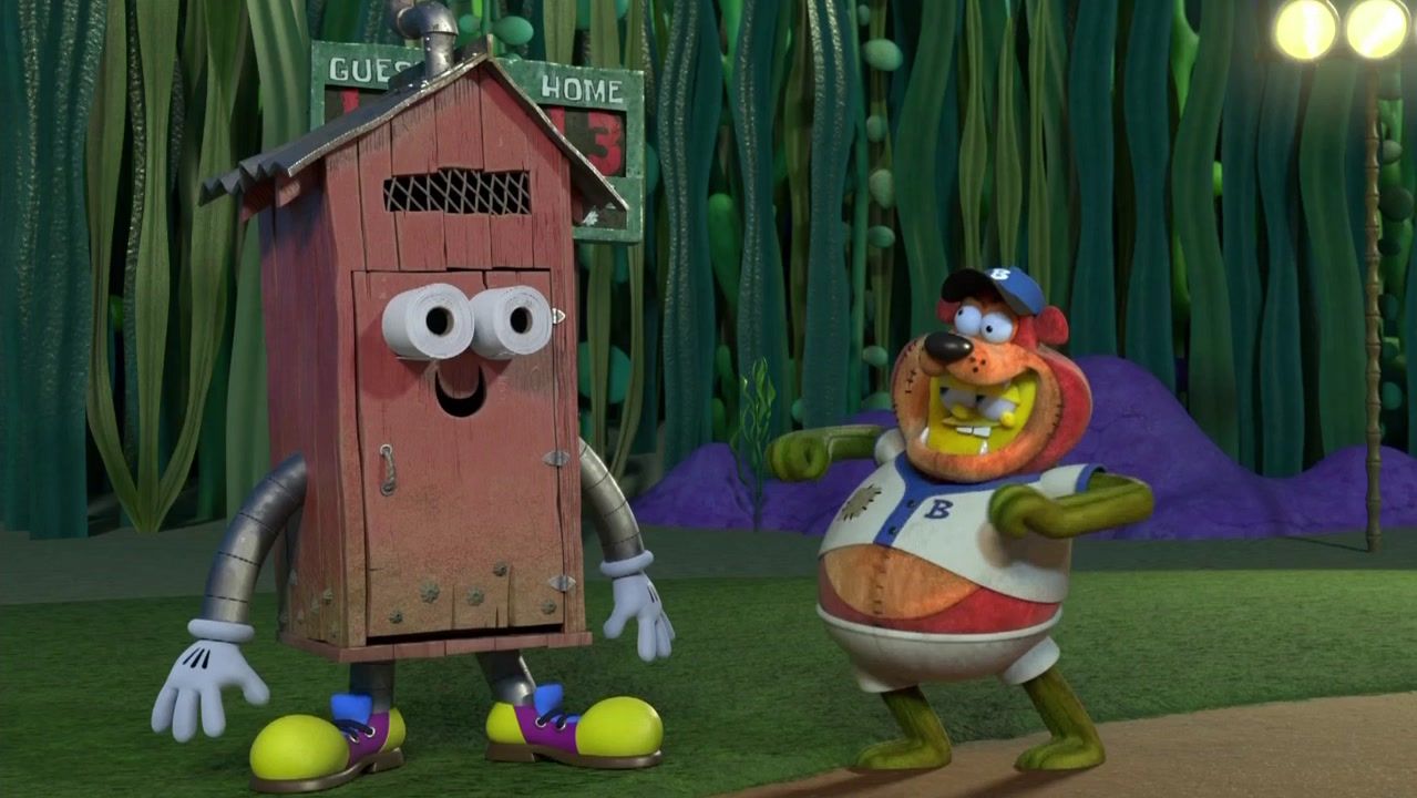Maskottchen Wahnsinn / Golf auf Kamp Koral Art