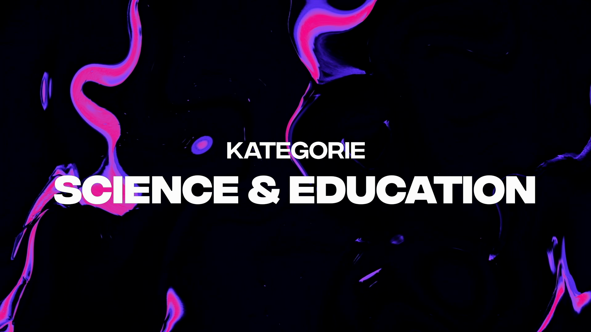 Science & Education Award