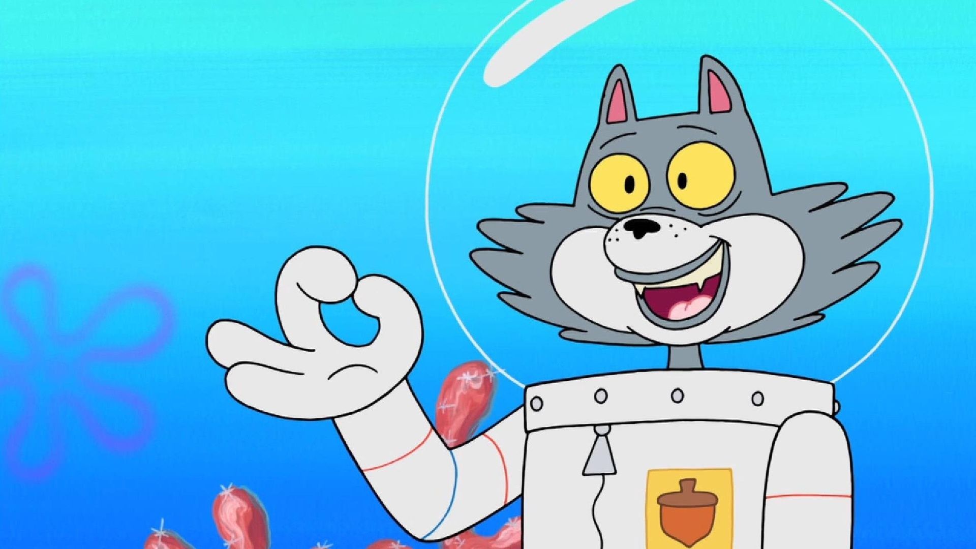 Kenny der Kater / Angst essen Schwamm auf