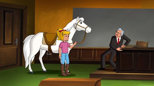 Bibi & Tina Staffel 04 Folge 3: Das Pferd in der Schule