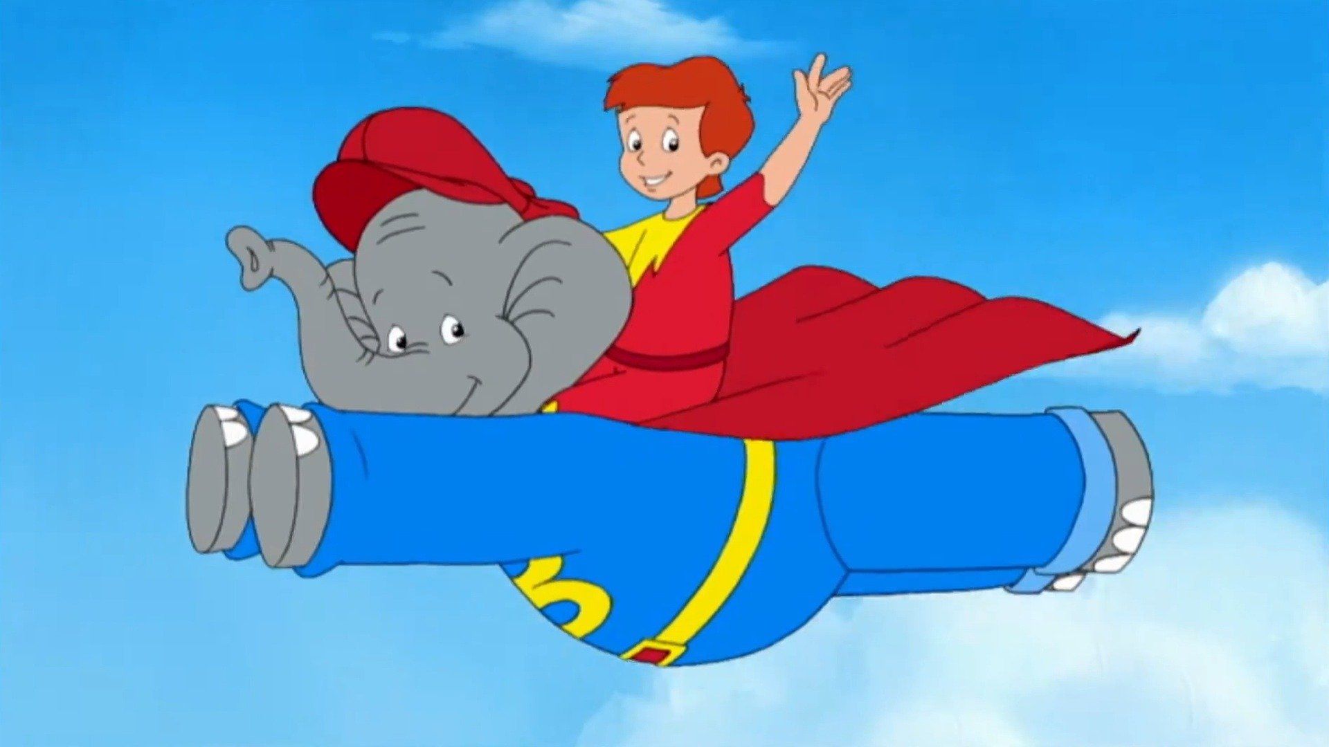 Benjamin Blümchen als Superelefant
