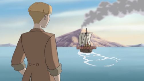 Adventurers - Mission Zeitreise Adventurers - Mission Zeitreise Staffel 1 Folge 2: Tanz auf dem Vulkan