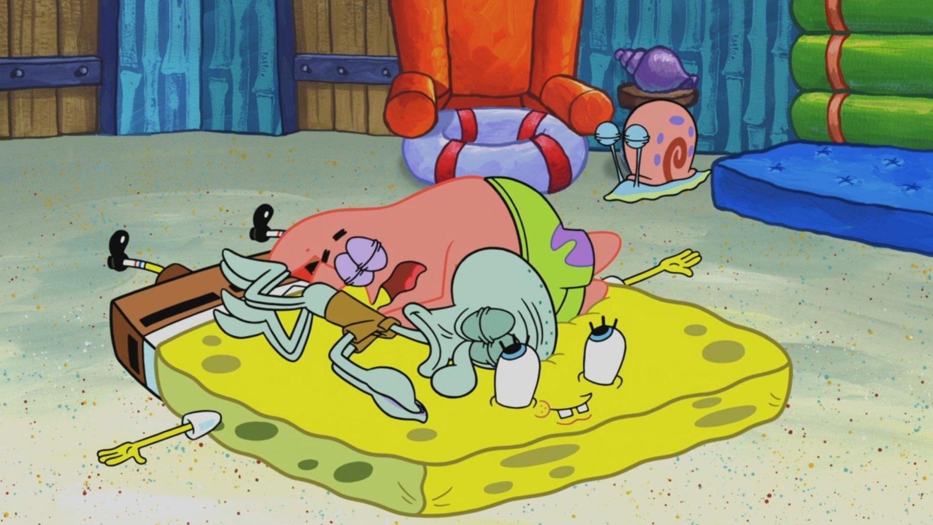 Wer schläft, verliert / Krosses Catering