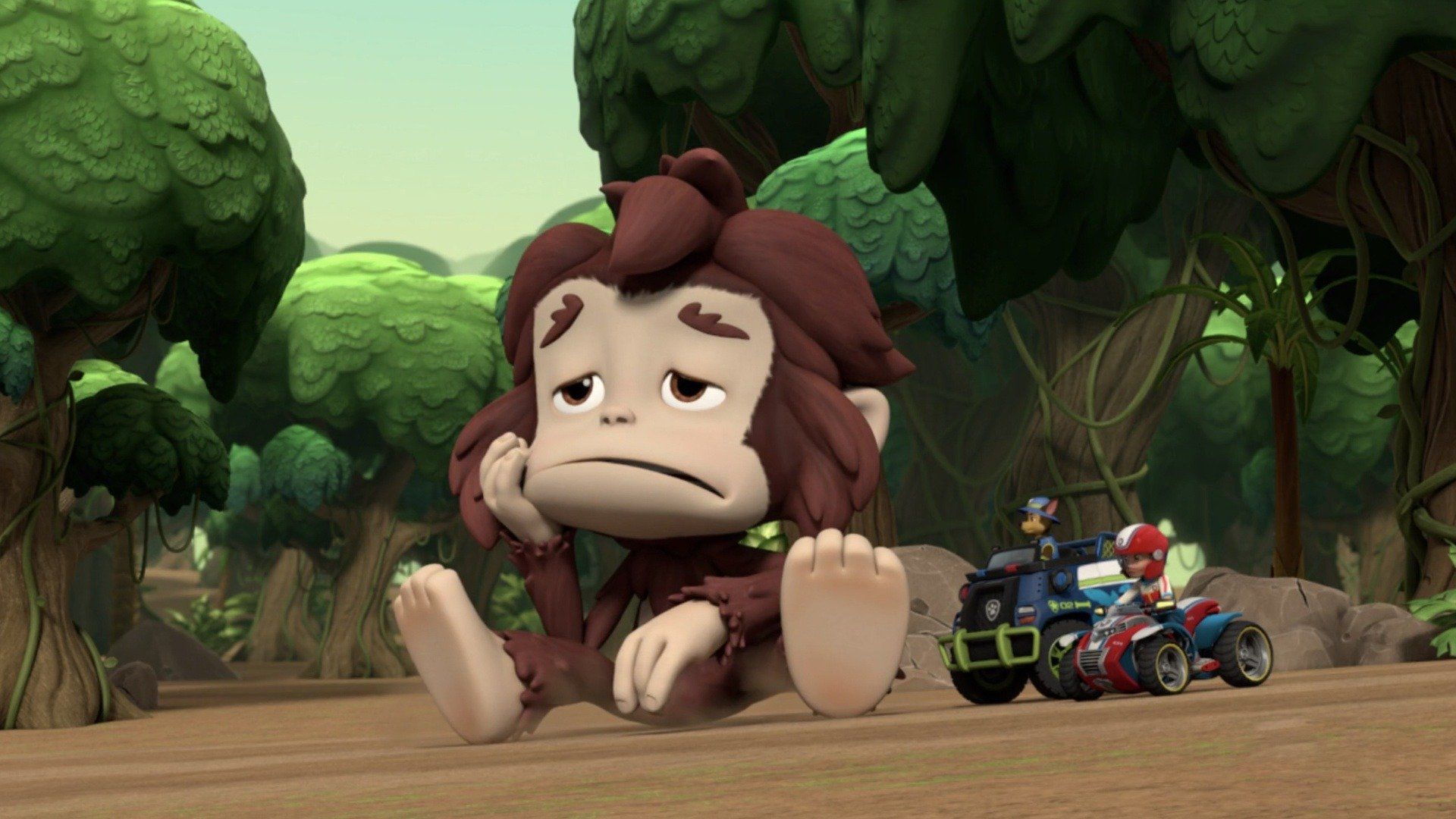 Little Hairys Rettung / Der verrückte Kletterer