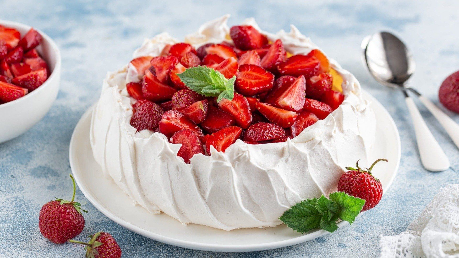 Weihnachtliche Pavlova