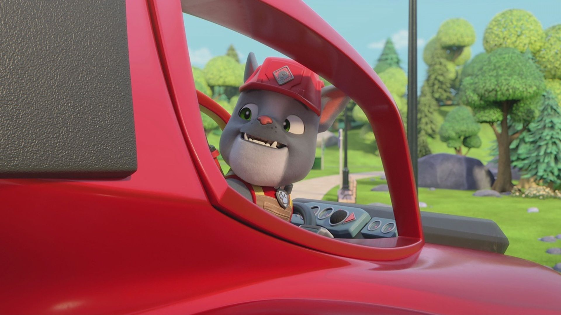 Die Crew baut einen Bücher-Tunnel / Die Crew baut einen Super-Trockenfutter-Spender