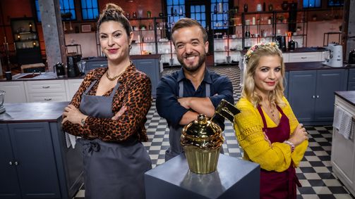 Das große Promibacken Das große Promibacken Folge 6: "Juhuu - Finale!": Starke Konkurrenz, enge Timings und ein goldener Cupcake