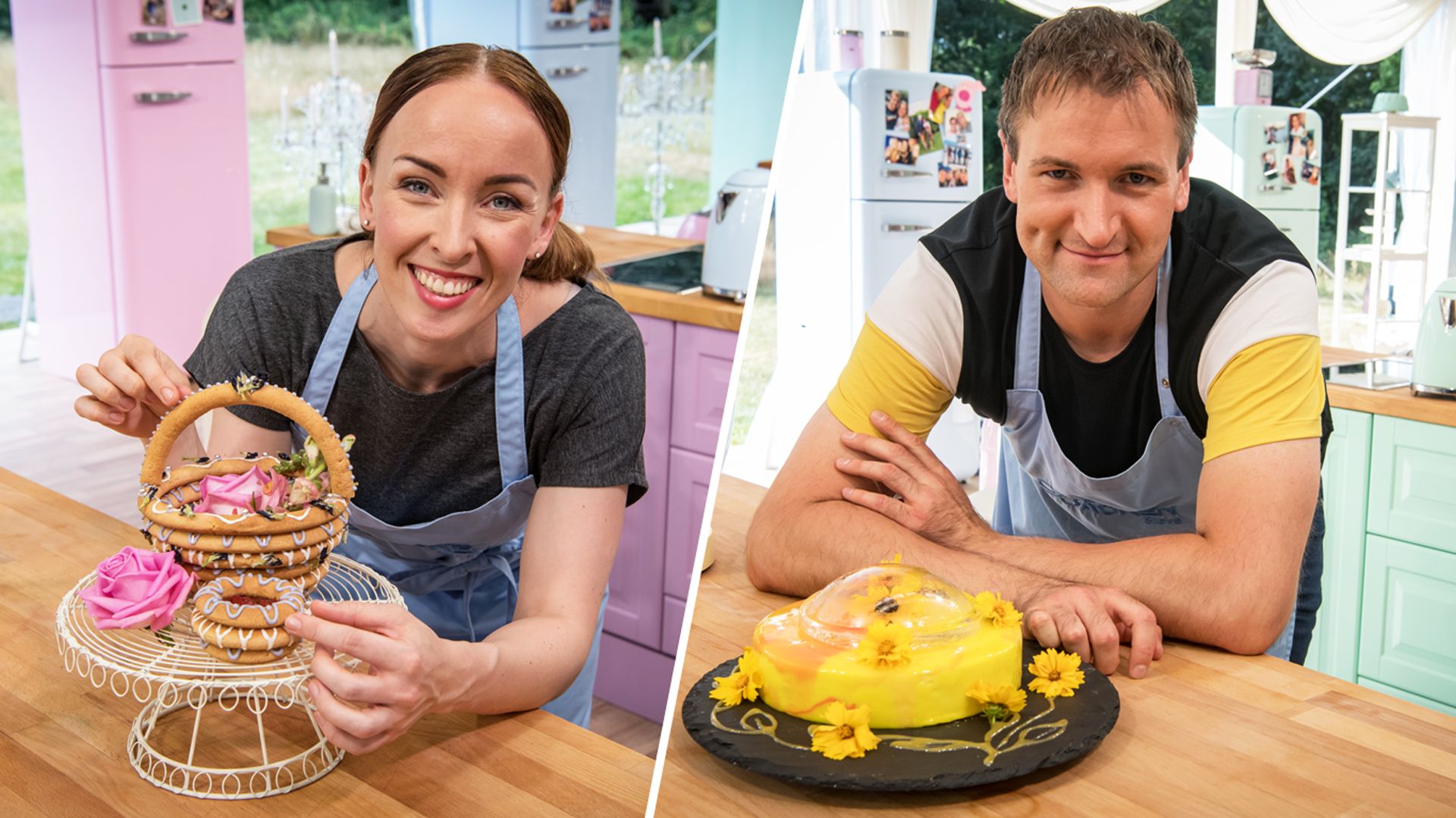 Dänisches Gebäck mit persönlichem Stempel