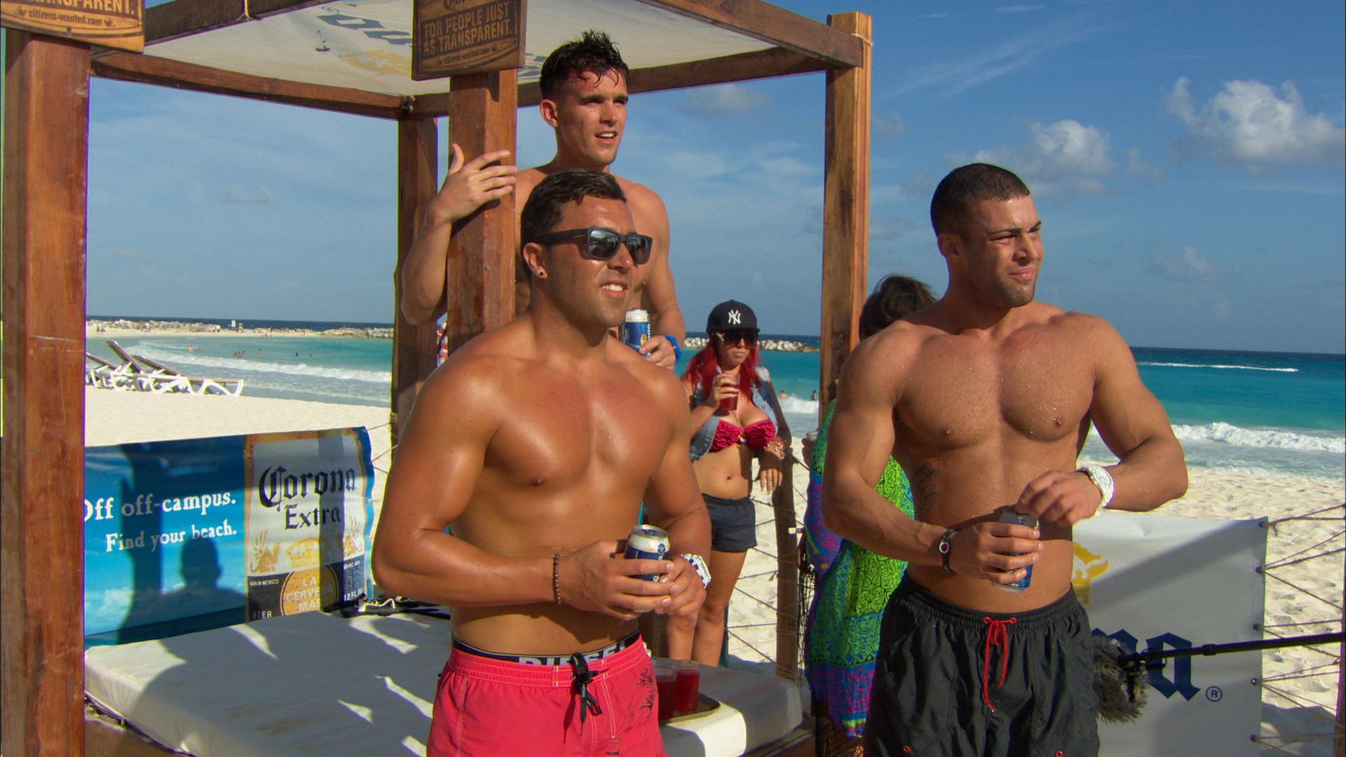 Die Geordies mischen Cancun auf