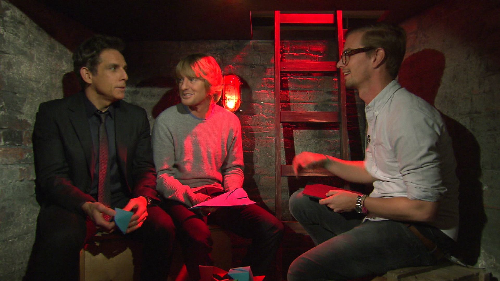 Zu Gast: Ben Stiller und Owen Wilson