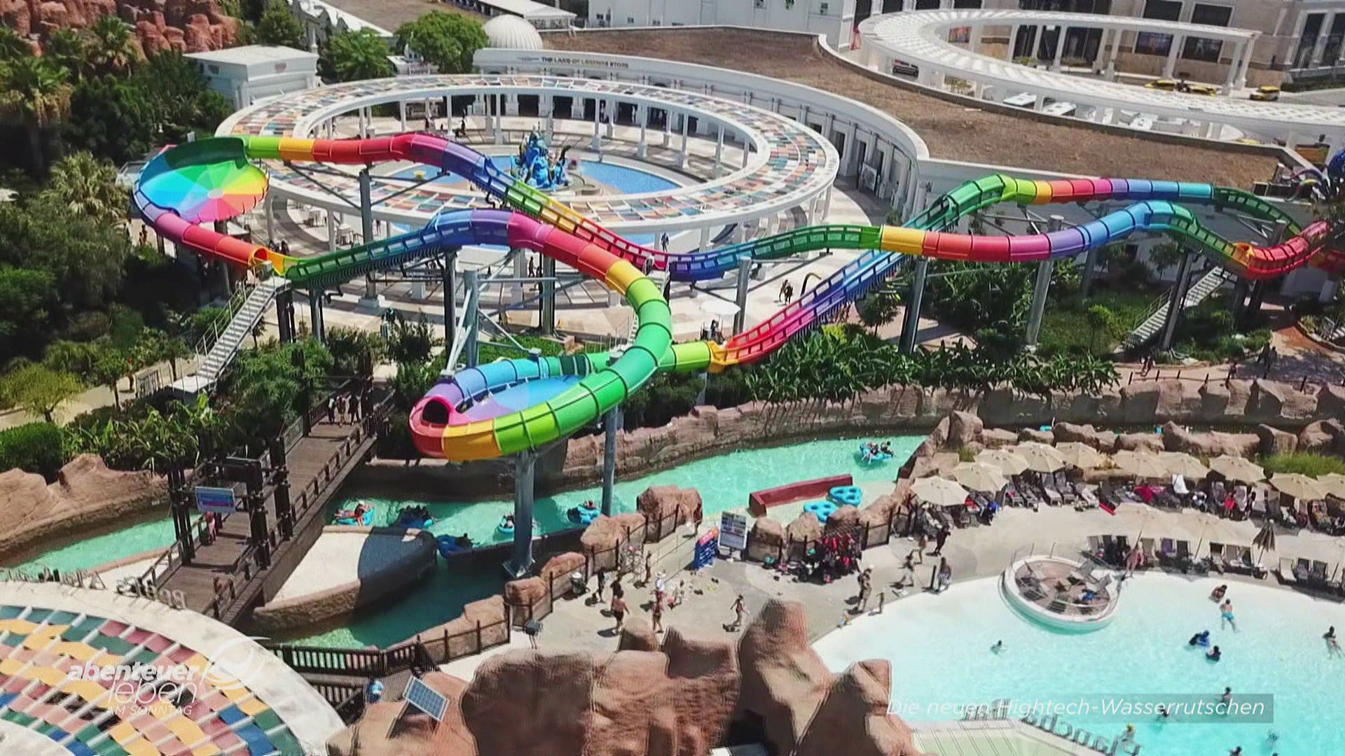 Weltpremiere im Wasserpark: Wasserrutschen-Spaß der Superlative!