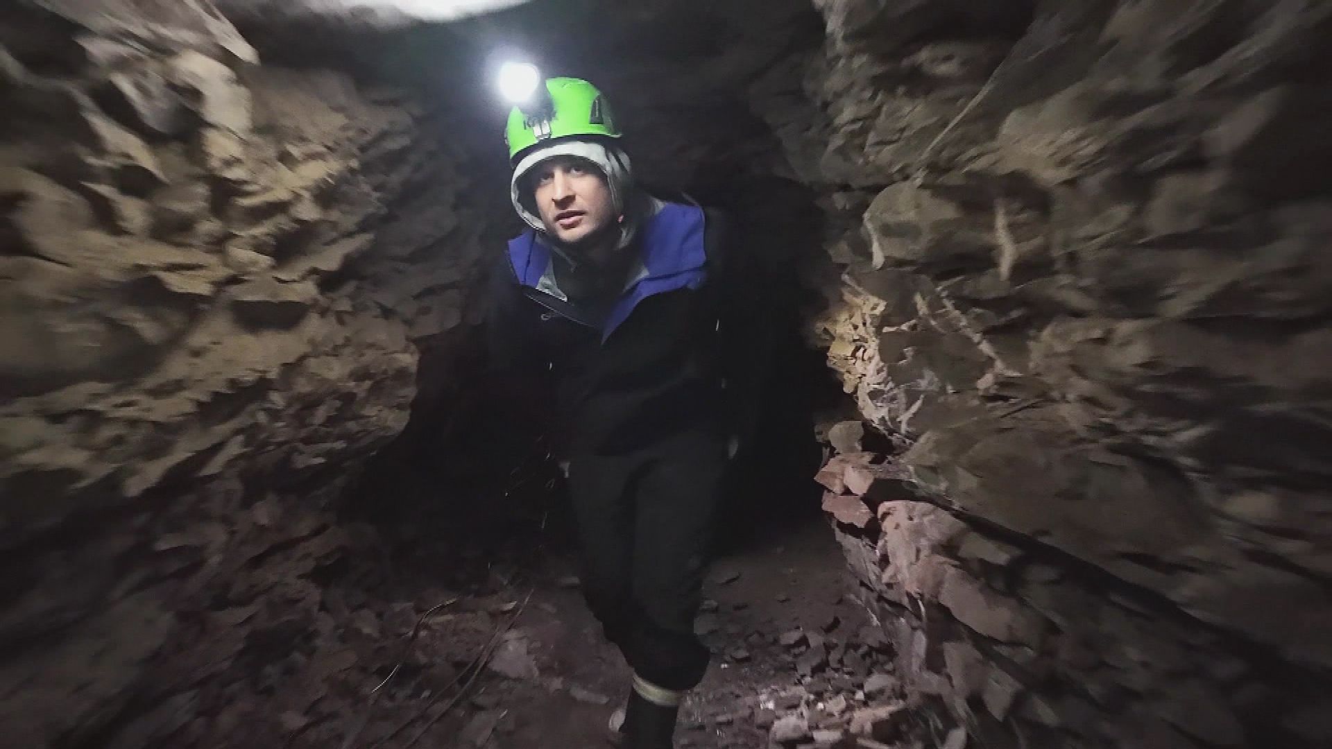 Verschüttet im Berg