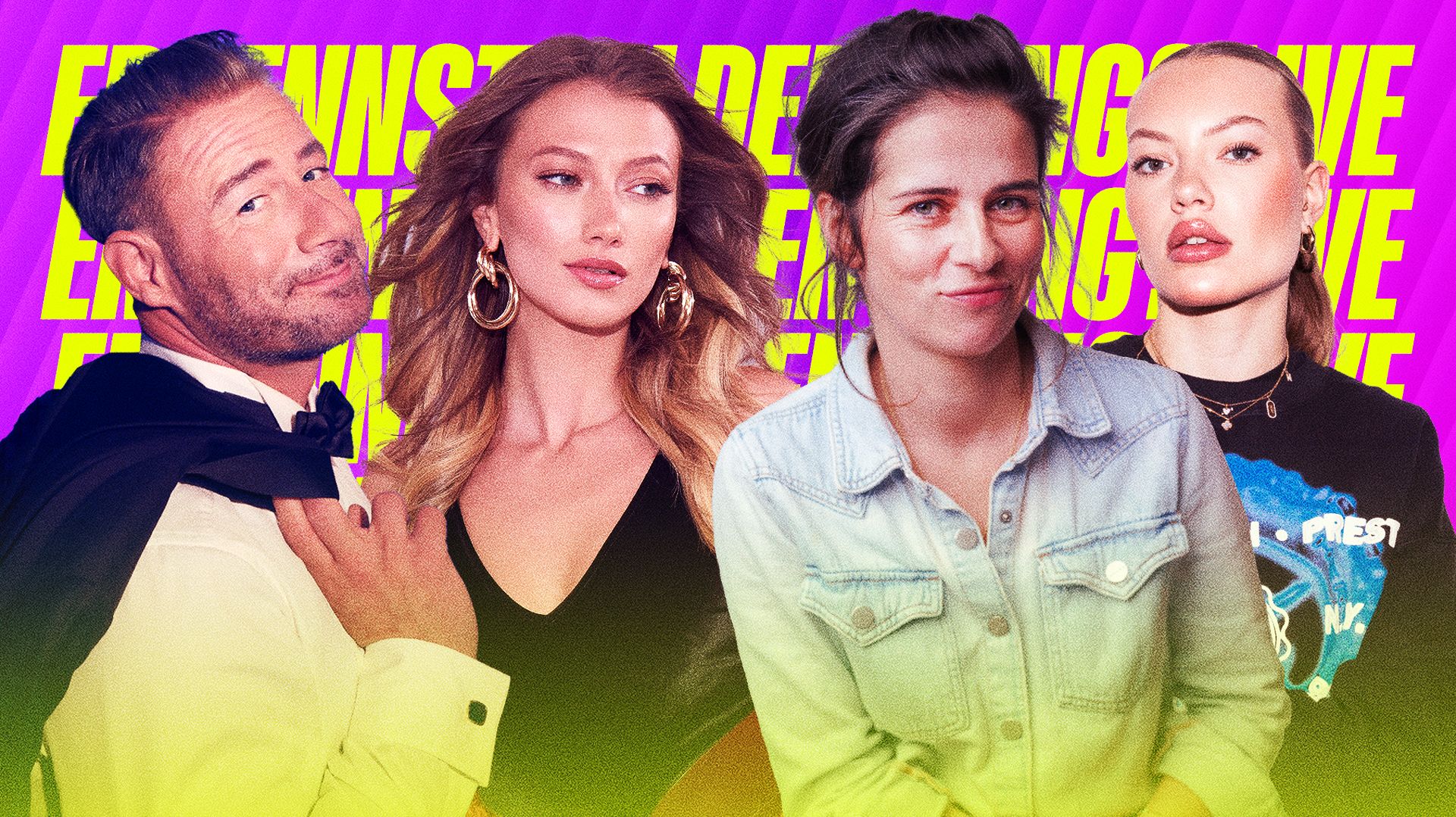 Mit Sasha, Leony, Nora Tschirner und Cheyenne Ochsenknecht