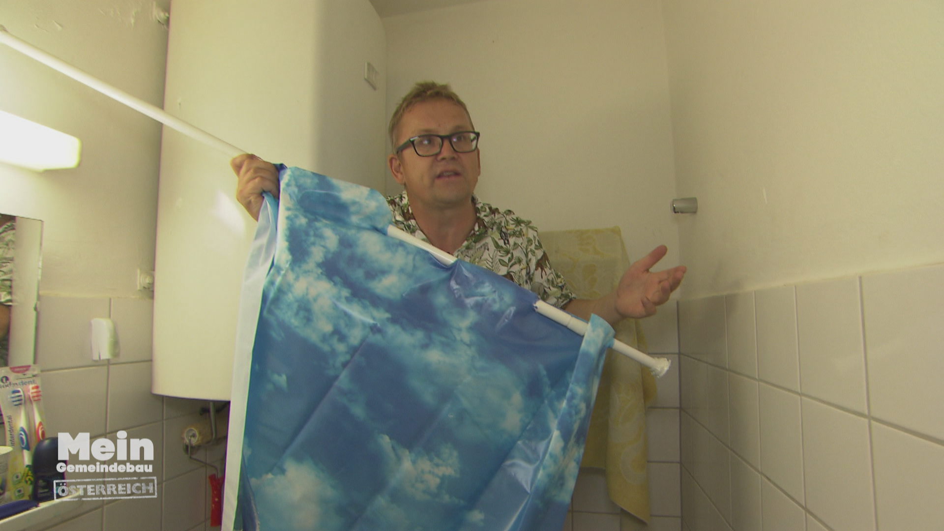 Super Dusche, geile Füße