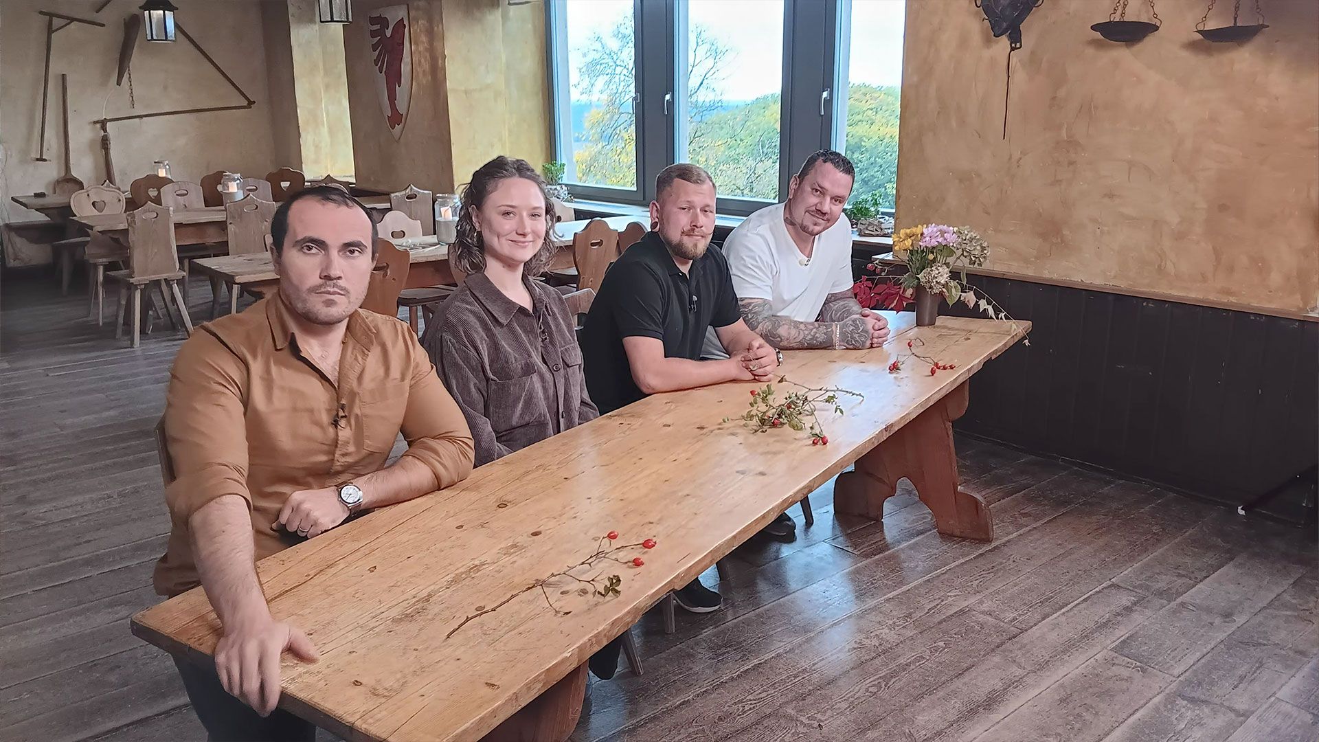 Mittelalterliches Speisen in der "Burgschänke Leuchtenburg"