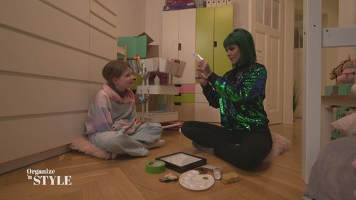 Organize 'n Style - Isabella räumt auf! Organize 'n Style - Isabella räumt auf! Folge 8: Vom ungemütlichen Kellerraum zum stylischen Sportstudio