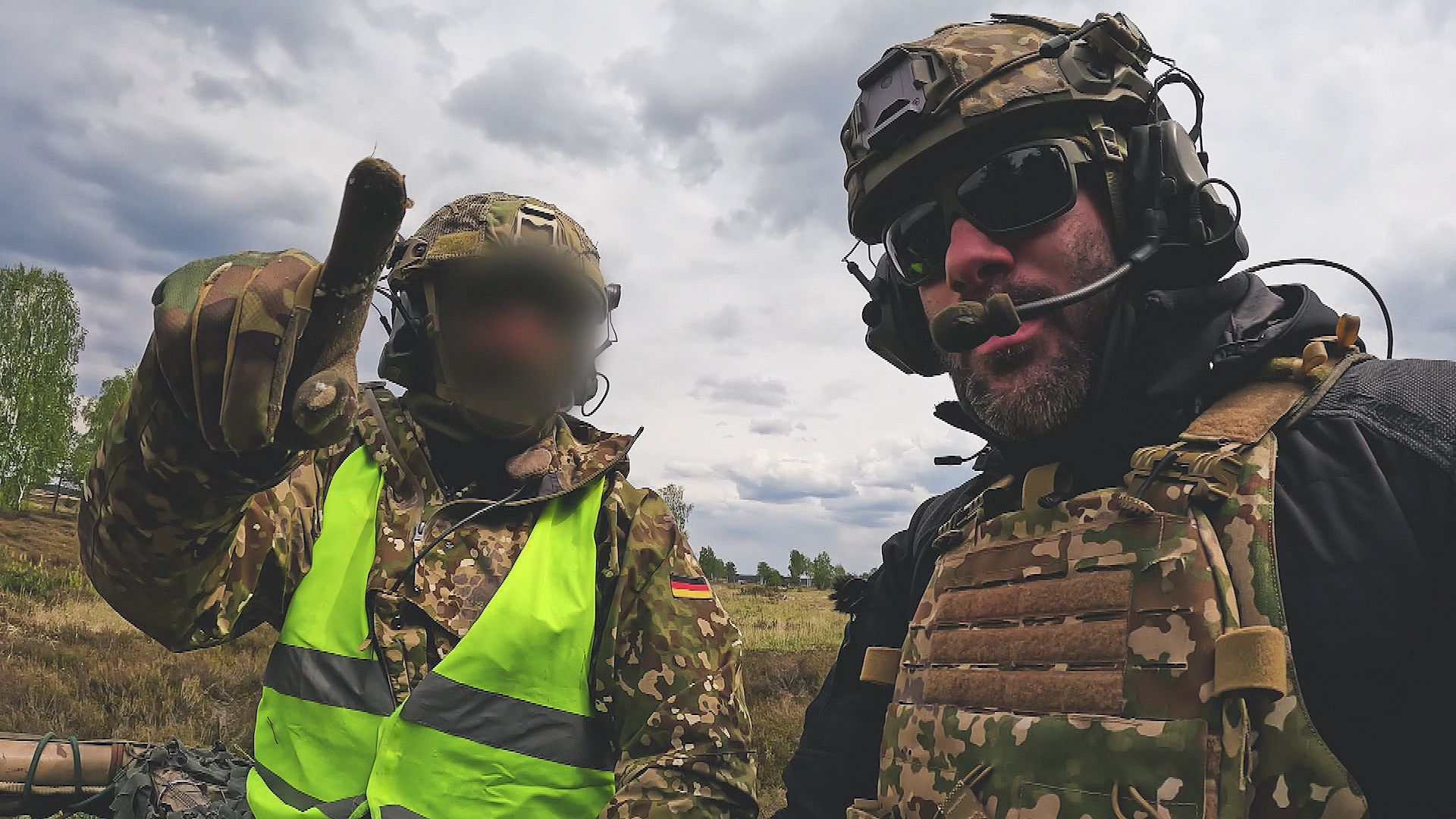 Otto beim KSK: Feuertaufe