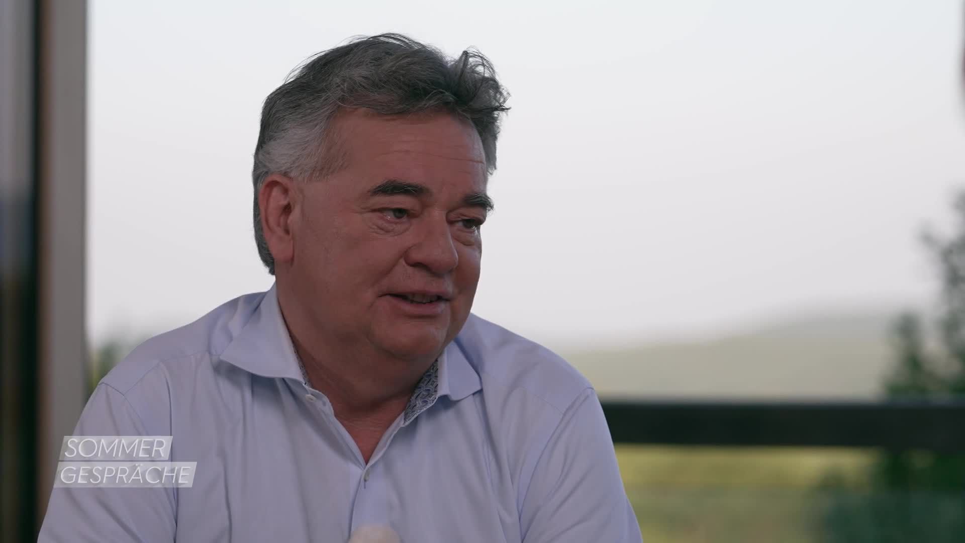 Werner Kogler im PULS 24 Sommergespräch 2022