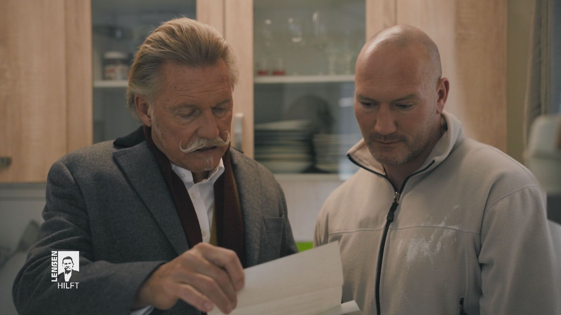 Auf starken Schultern