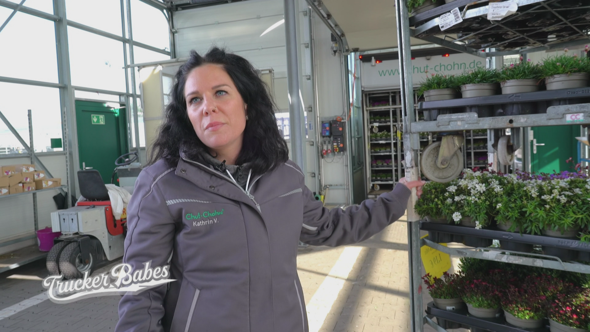 Blumen für Brandenburg - Trucker Babes auf Achse