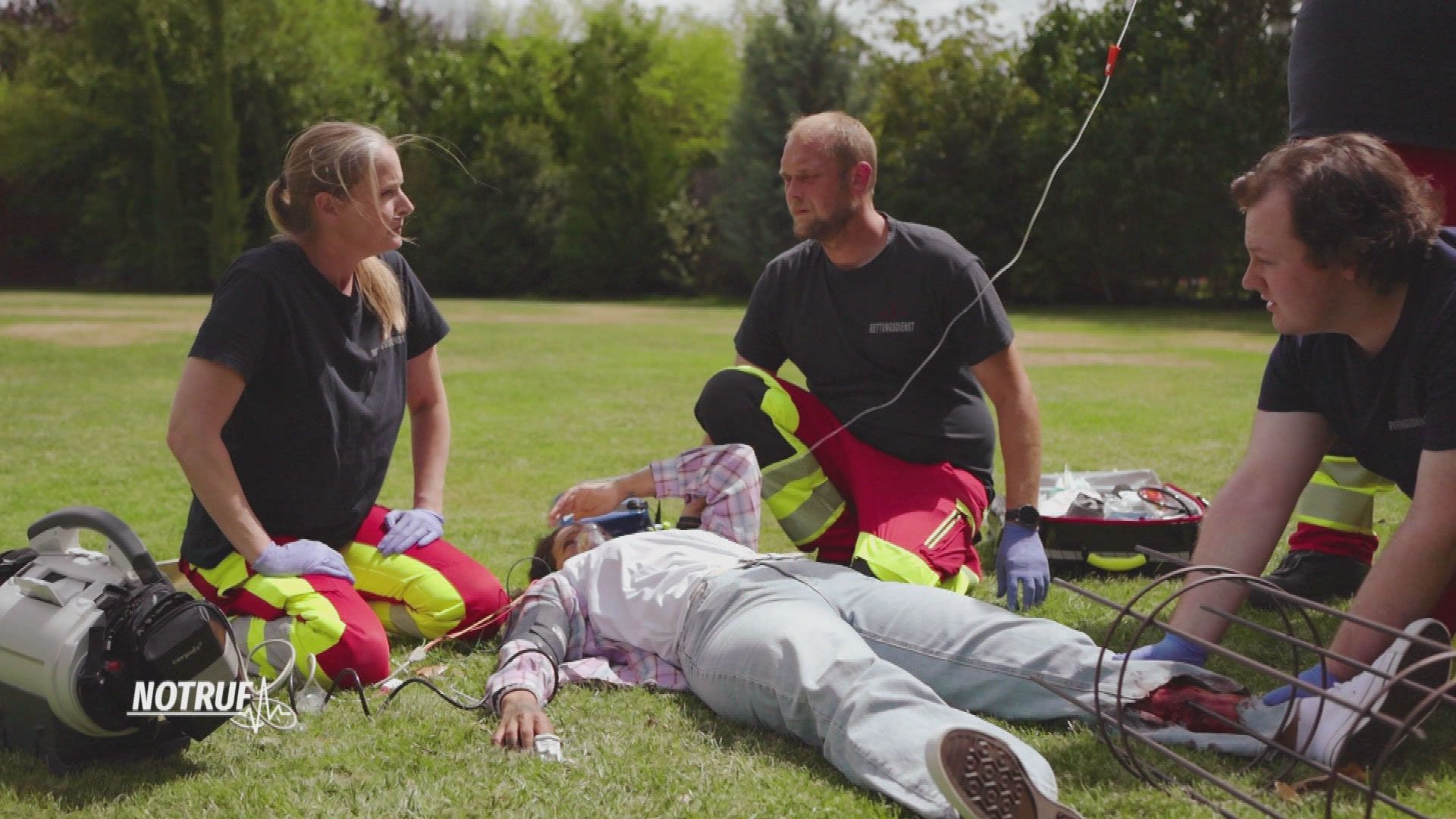 Abgestürzt und aufgespießt