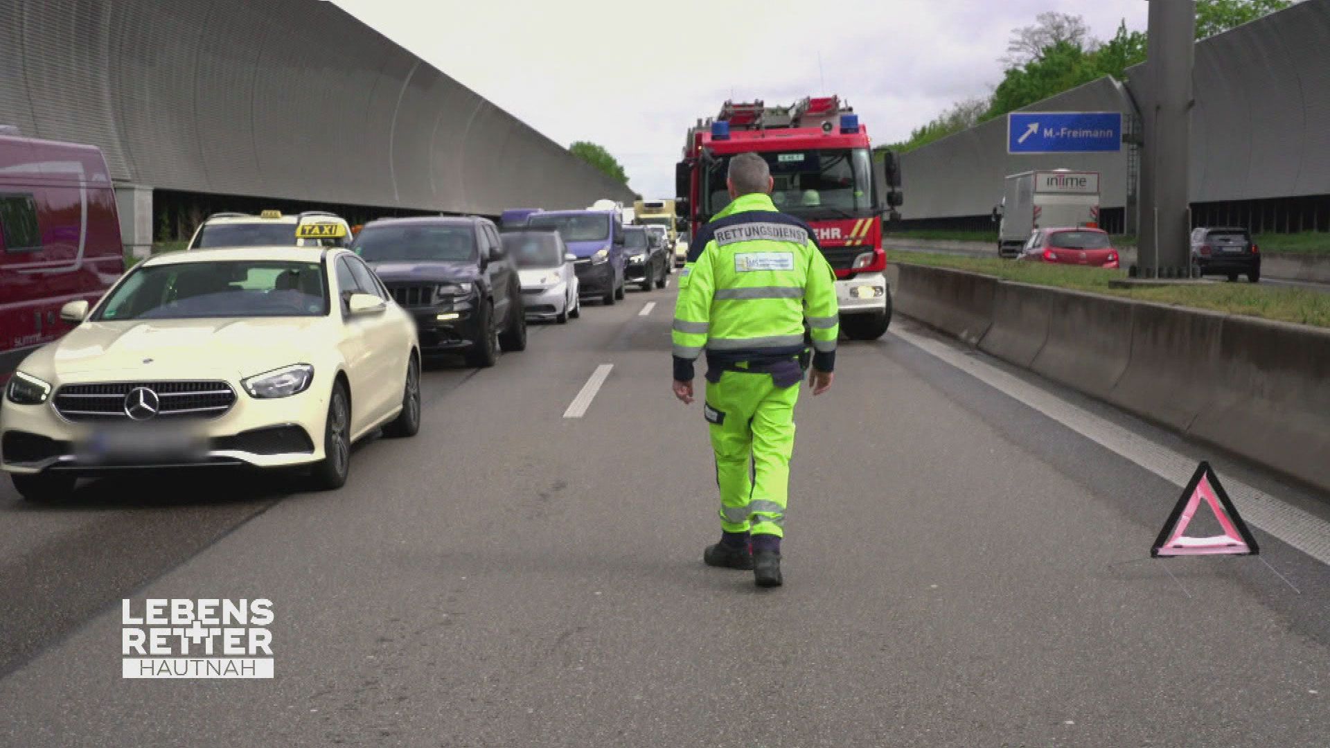 Einsatzgebiet München: Verkehrsunfall auf der A9
