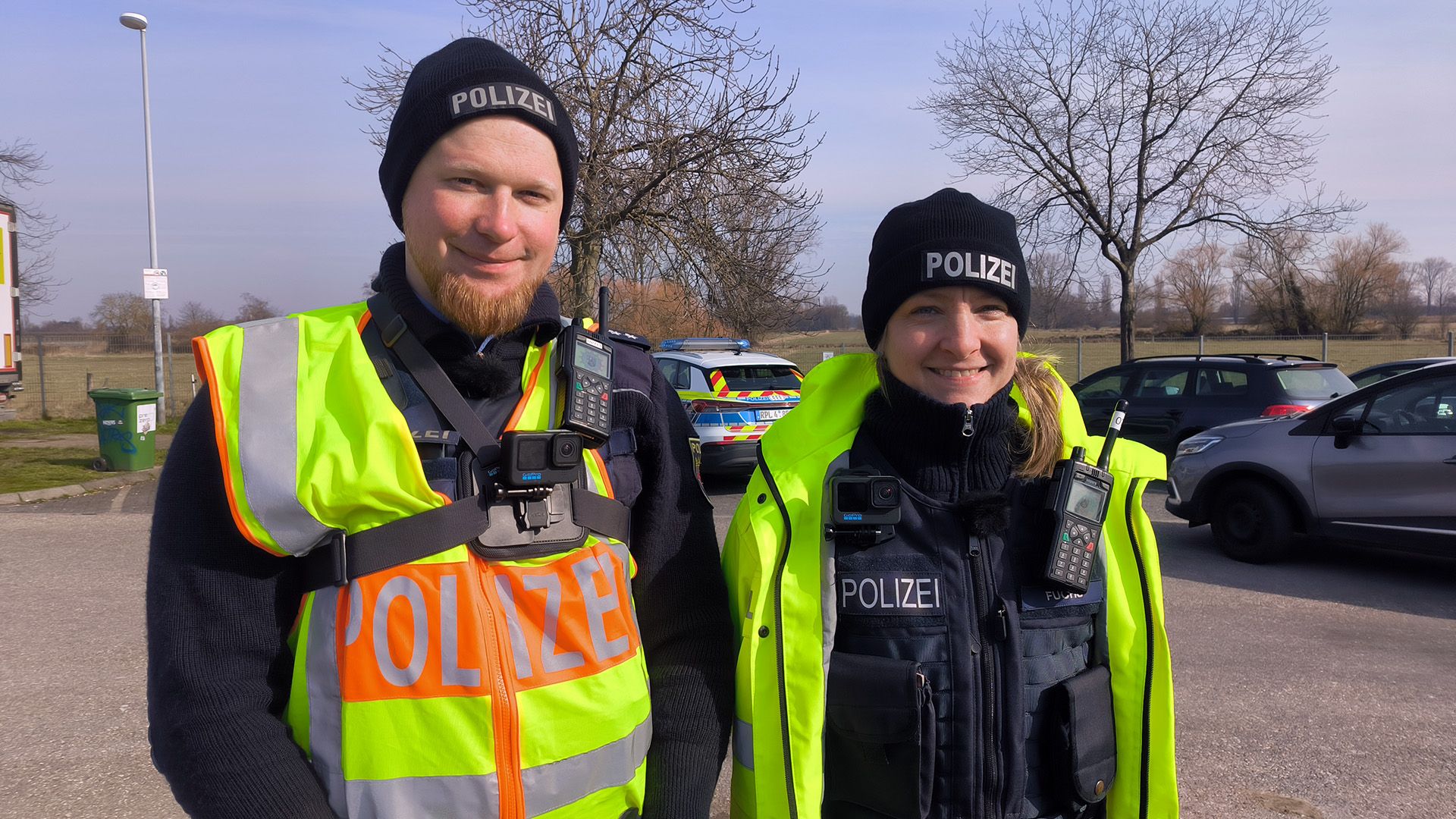 Thema u.a.: Schwerlastkontrolle bei Landau