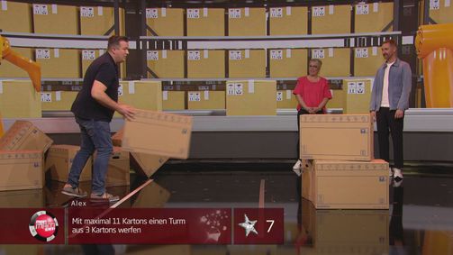 Mein Mann kann Mein Mann kann Folge 73: Hochstapler gesucht: Ein Turm aus Kartons