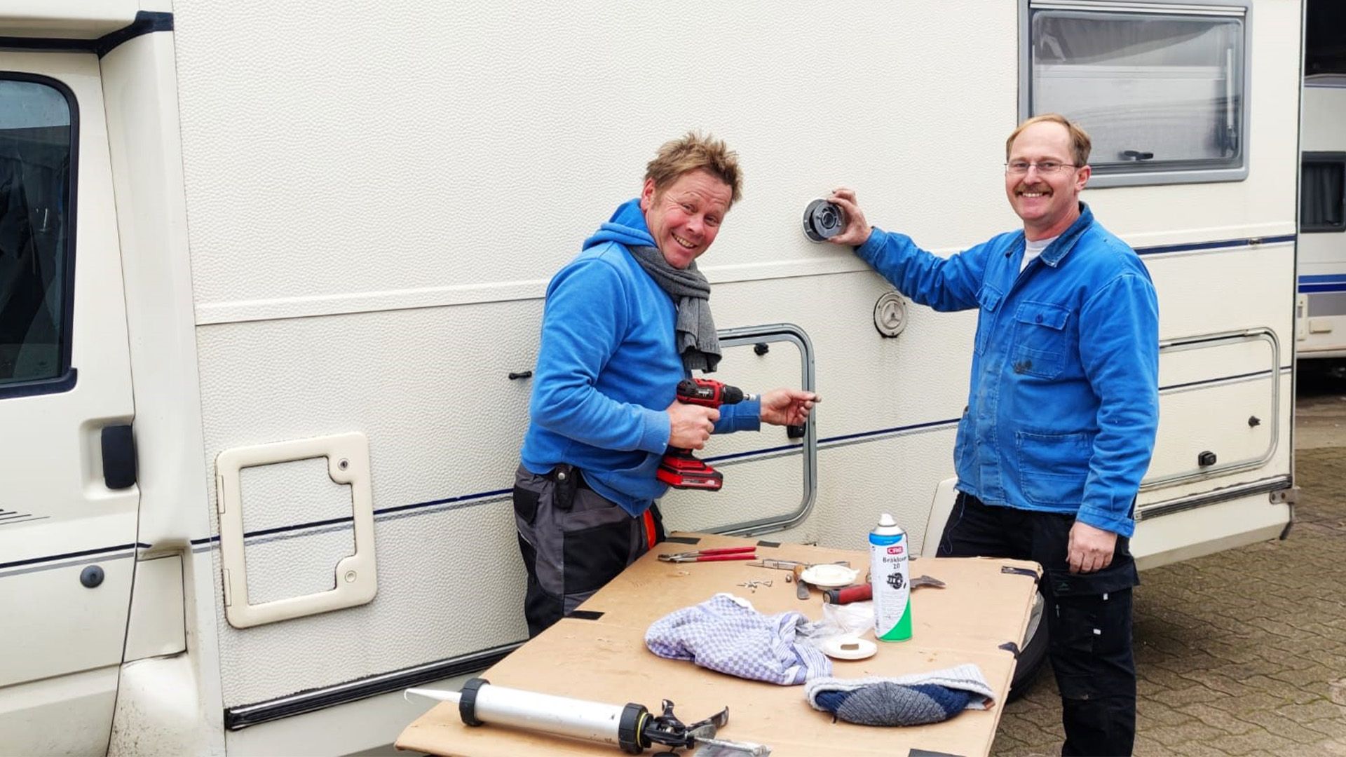 Thema u.a.: Schraubst du noch oder campst du schon?