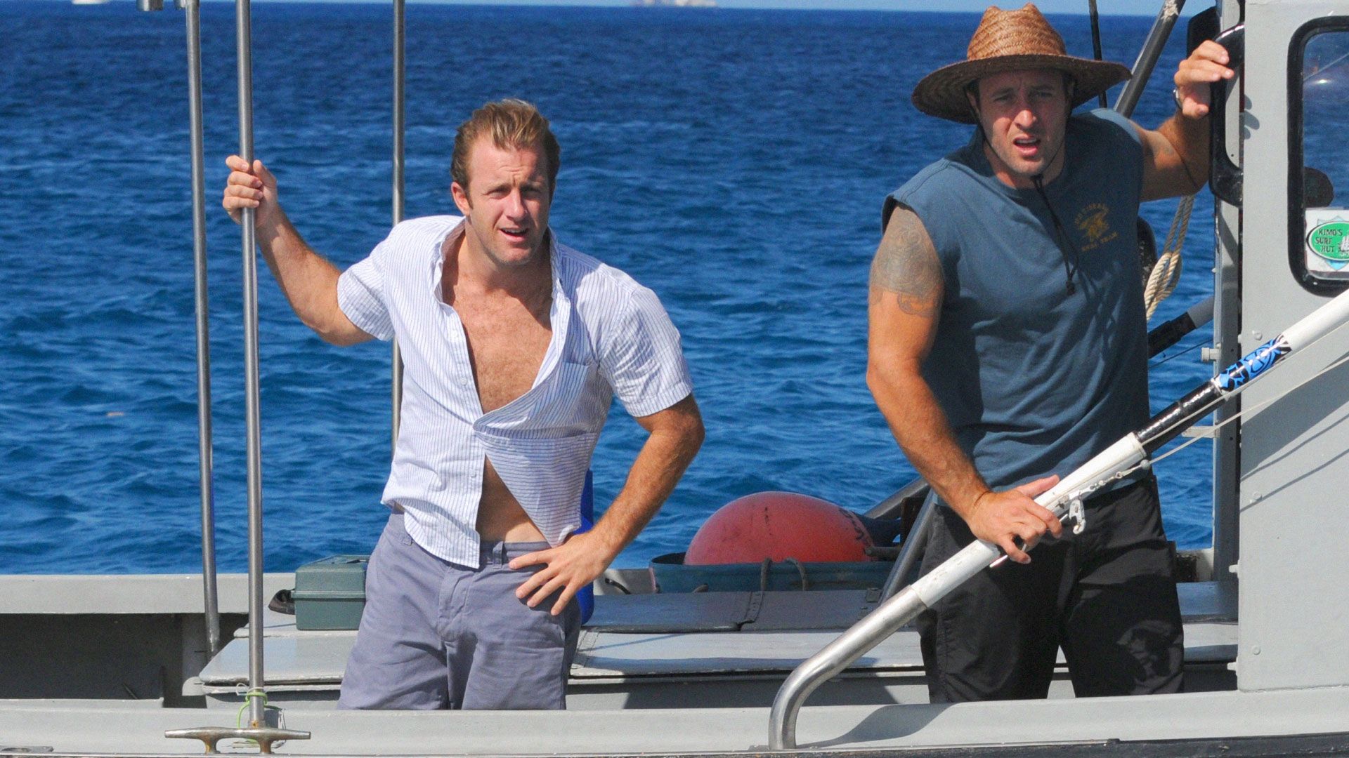 Zwei Männer, ein Boot