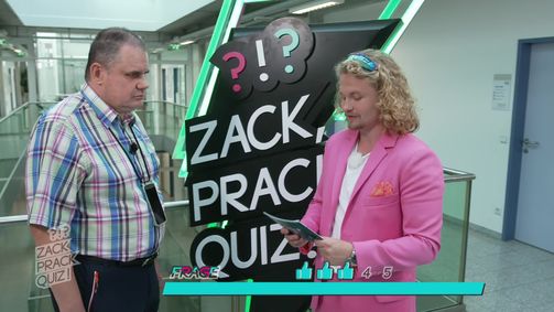 Zack, Prack, Quiz Zack, Prack, Quiz Folge 7: Staffel 1 Folge 7: Akademikern auf den Zahn gefühlt