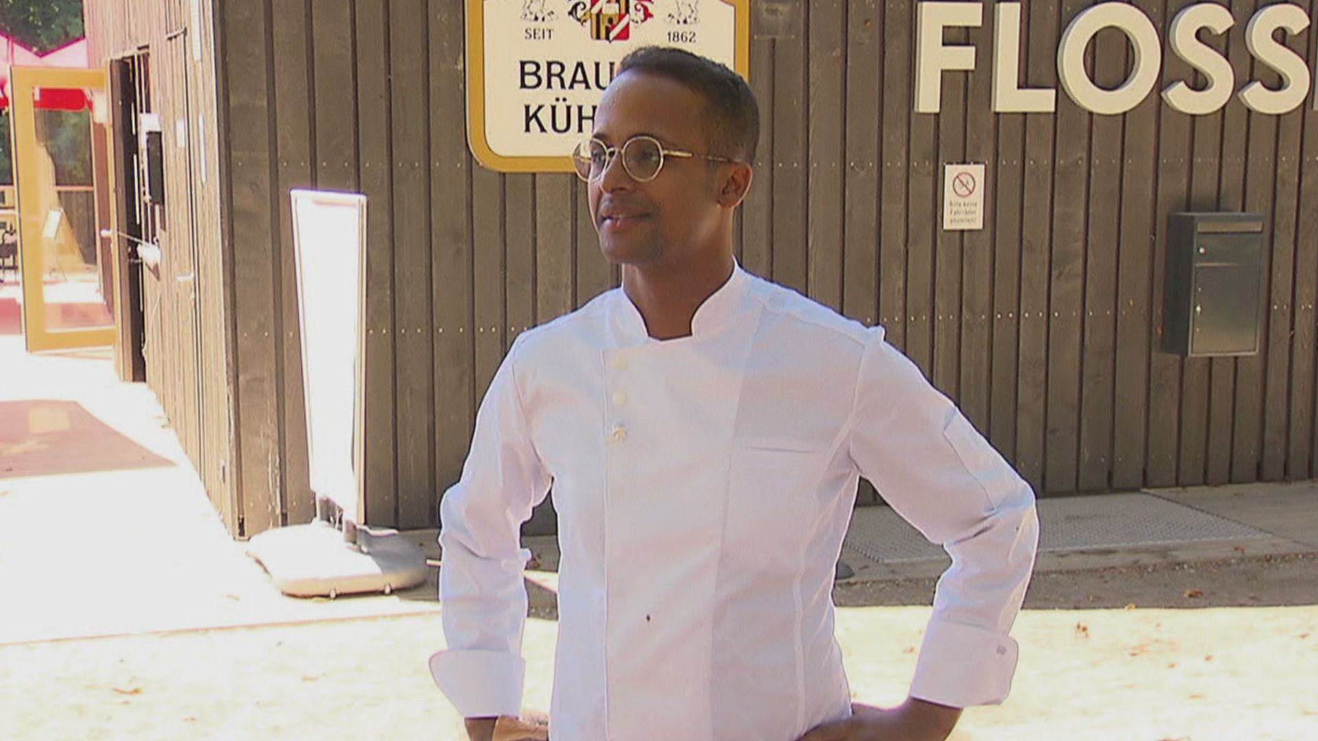 Südtirol-Feeling im Lokal "Floßlände" in Augsburg