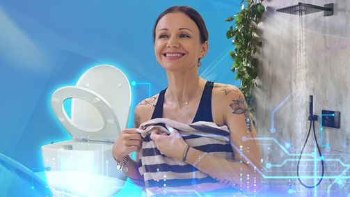 Das Galileo-Haus der Zukunft Das Galileo-Haus der Zukunft Folge 4: Das Bad der Zukunft: Wie geht Wellness zuhause im Jahr 2050?
