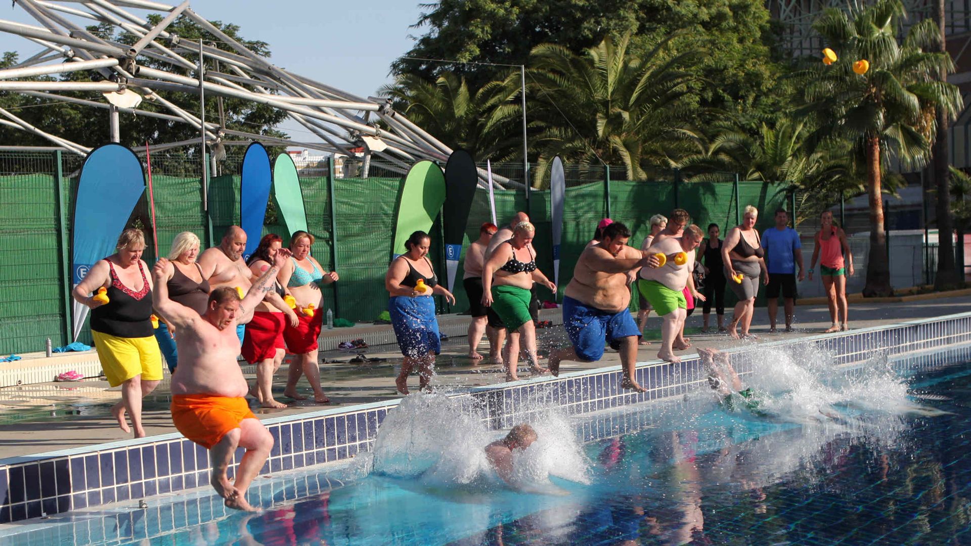 Wie ein Sprung ins kalte Wasser: Die Abnehm-Challenge beginnt