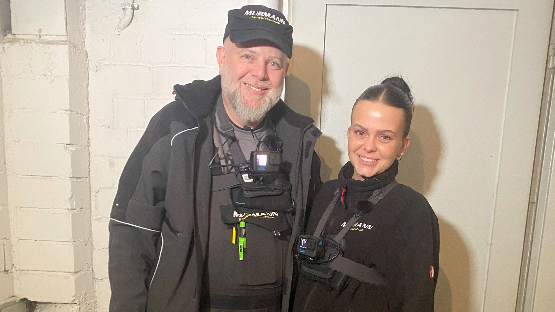 Rohrreiniger-Duo Murmann im Einsatz