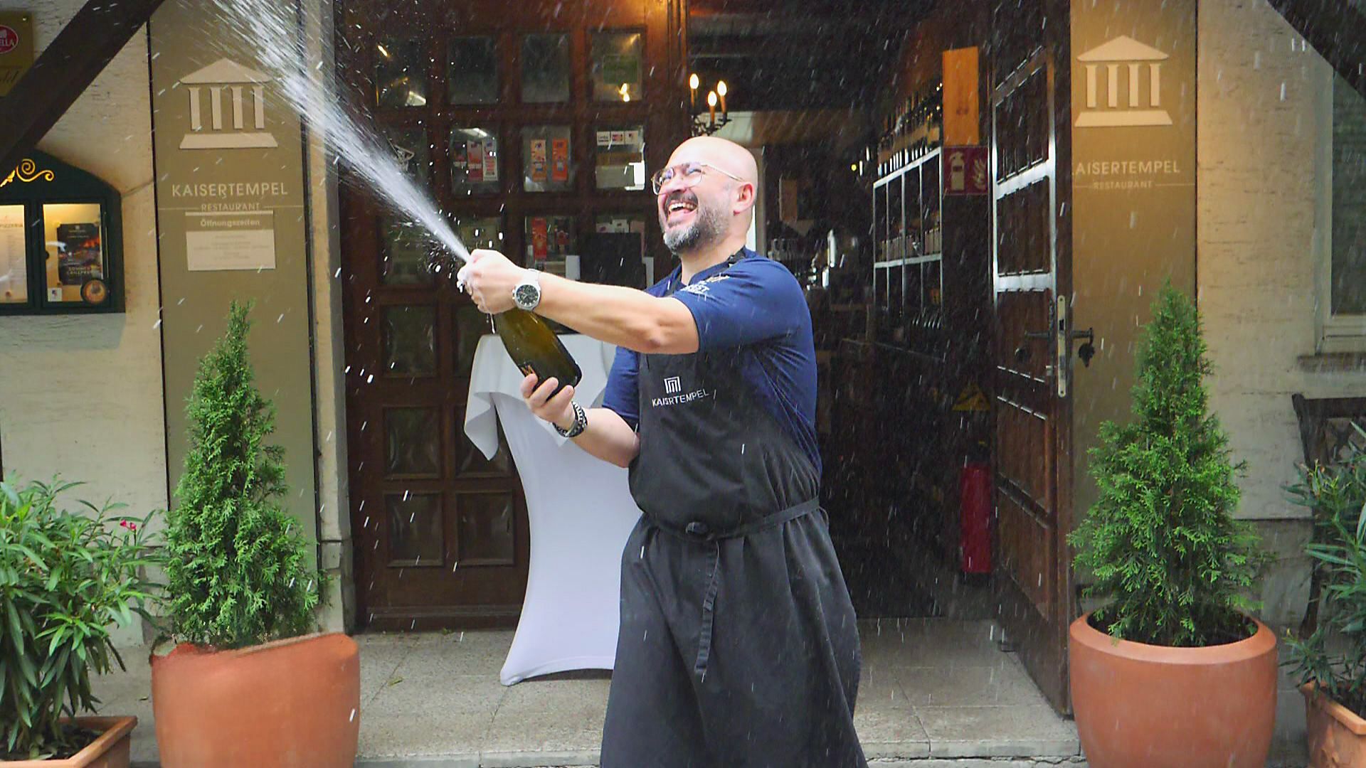 Italienisch-mediterrane Küche im "Ristorante Kaisertempel"