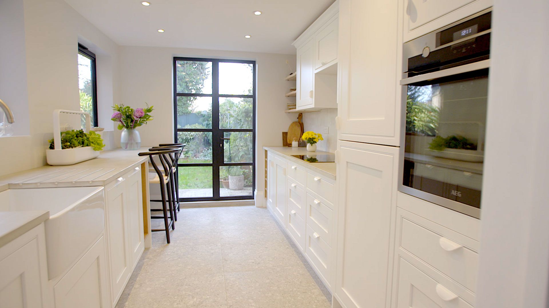 Designer-Bad & Perfektionistenküche